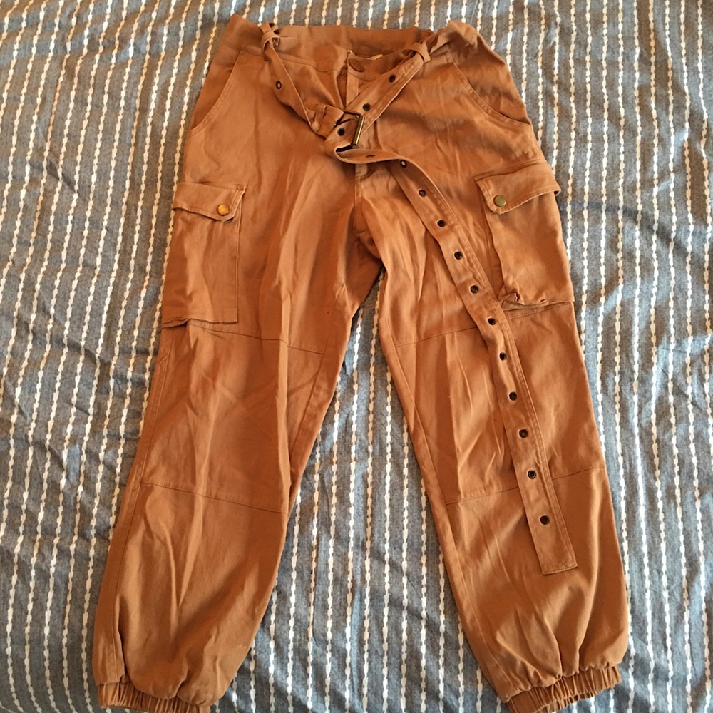 Brown Cargo Pants